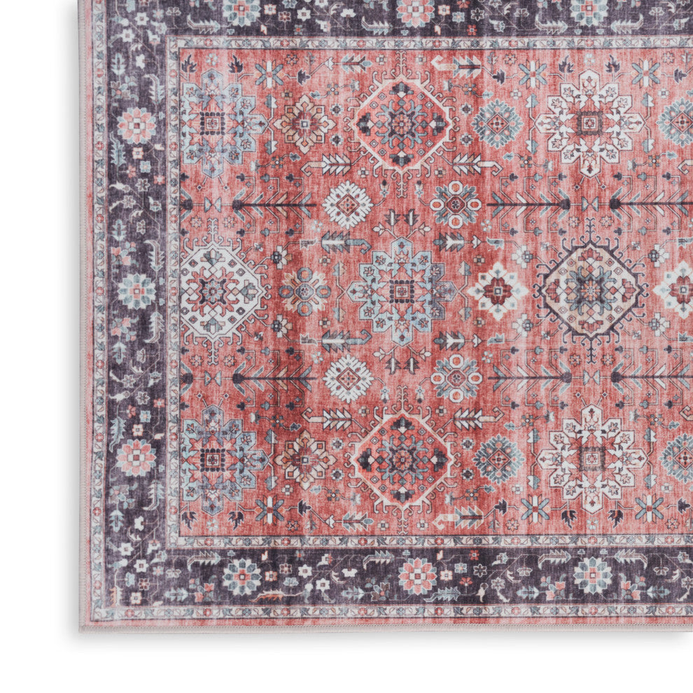 Nourison Fulton 2' x 3' Rust Vintage Indoor Rug