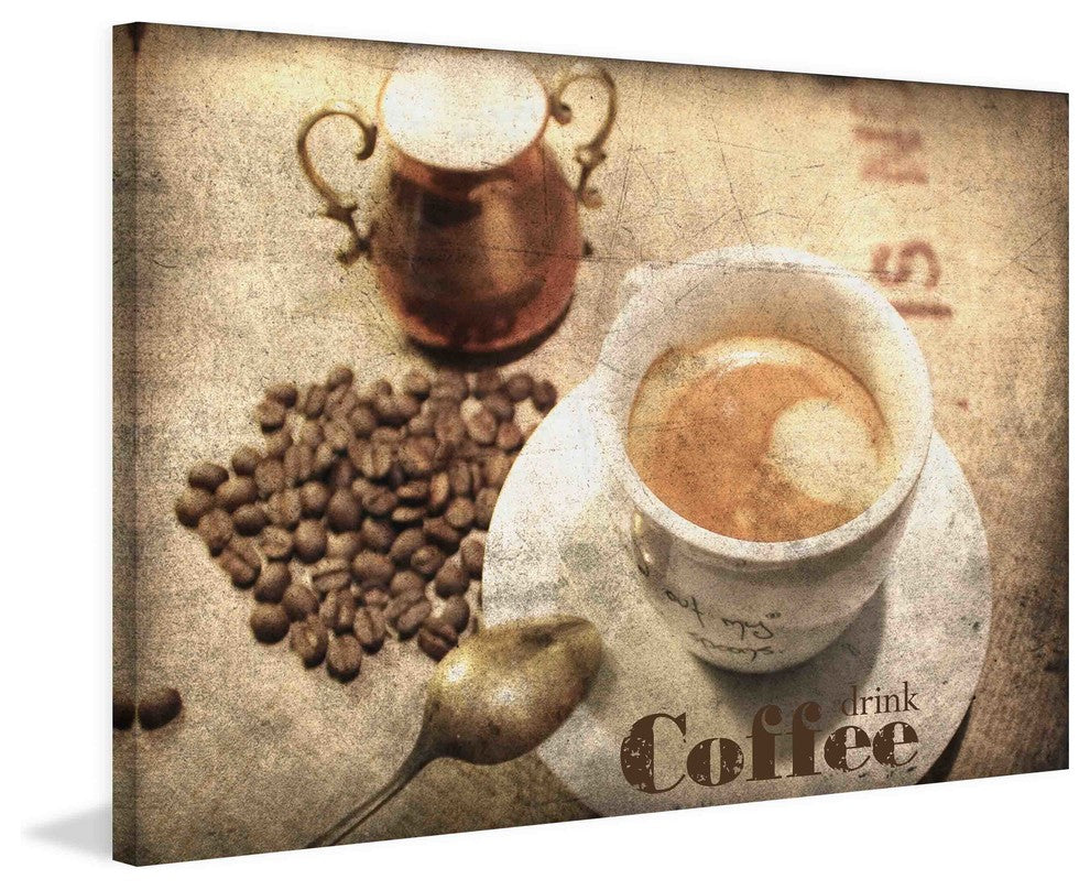 "Coffee Time" Painting Print on Canvas by Irena Orlov