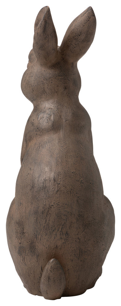 22.75"H MGO Standing Rabbit Statue