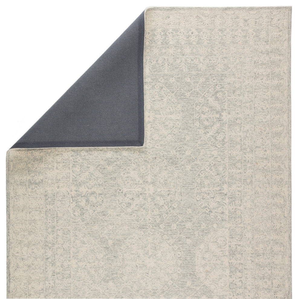 Jaipur Living Linde Medallion Gray Rug, 3'x10'