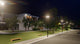Solar Powered RGB LED UFO-Round Light APP/Remote Control for Outdoor, 15w