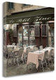 "Le Petit Zinc Cafe" By Alan Blaustein, Giclee Print on Gallery Wrap Canvas