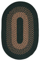 Colonial Mills Madison MD64 Alpine Green Traditional Area Rug, Oval 2'x6'