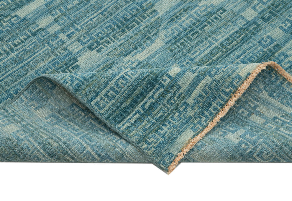 Rug N Carpet - Handmade Oriental 8' 4" x 9' 10" One-of-a-Kind Oushak Area Rug