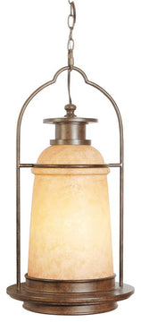 Exteriors by Craftmade Outdoor Portofino Large Pendant in Aged Bronze