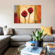 "Poppies In Rhythm II" by Brian Francis, Canvas Print, 26"x18"
