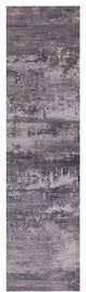 Runner Abstract Handmade Wool and Silk Rug 3' 0" X 12' 1" Q9082