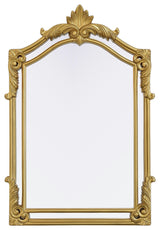 Home Living 28.5x42 Traditional Mirror, Gold Leaf