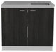 DEPOT E-SHOP Salento Utility Sink With Cabinet