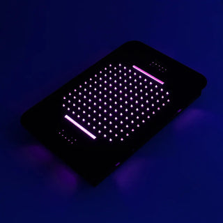 LED 20*14" Matte Black Musical Remote Controlled Shower System, 6 Jetted Body