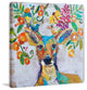 "Melody of Nature" Painting Print on Wrapped Canvas, 32x32