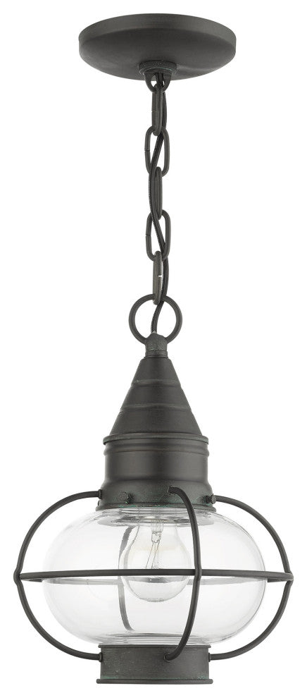 Charcoal Nautical, Farmhouse, Bohemian, Colonial, Outdoor Pendant Lantern