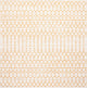 Ourika Moroccan Geometric Indoor/Outdoor Rug, Cream/Yellow, 5' Square