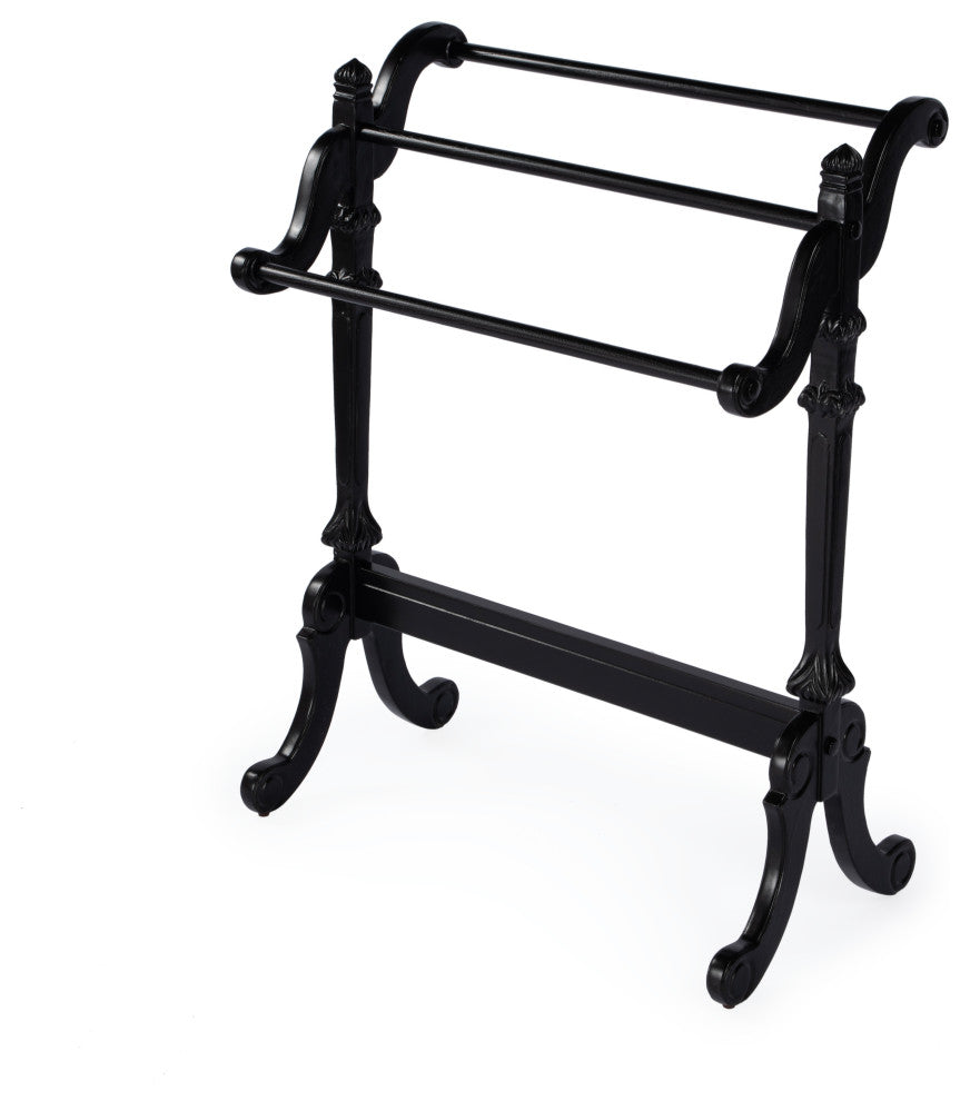 Newhouse Blanket Stand, Black Licorice