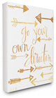 "Go Your Own Direction Arrows" Oversized Stretched Canvas Wall Art