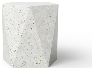Mixx, Kelson Stool, Ivory Terrazzo