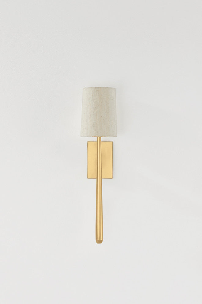 Hudson Valley Lighting Bridgeton Wall Sconce, Aged Brass