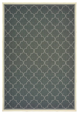 Marina 6025L, Gray/Ivory, 7'10"x7'10"