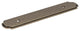 Jeffrey Alexander B812-96AEM Cabinet Pull Backplate, Distressed Antique Brass
