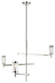 Generation Lighting, LC1053PN, Small Chandelier, Polished Nickel
