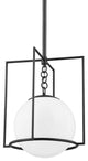 Frankie 1-Light Small Pendant Old Bronze