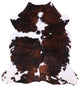 Natural Cowhide Rug 6' 3" X 5' 10" C1960