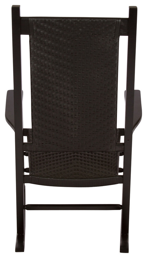Hampton Porch Rocker, Black