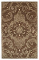 Kaleen Hand-Tufted Rosaic Wool Rug, Brown, 5''x7''9"