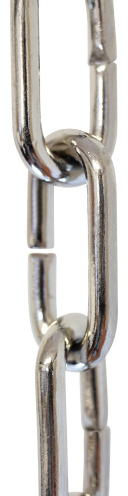 RCH Hardware Brass Standard Link Chandelier Chain, Various Finishes, Polished Ni
