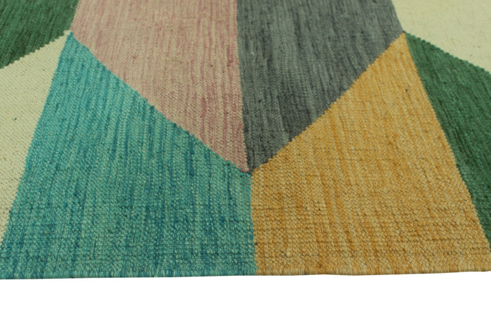 Winchester Kilim Hellboy Rust/Purple Rug, 5'1x6'6