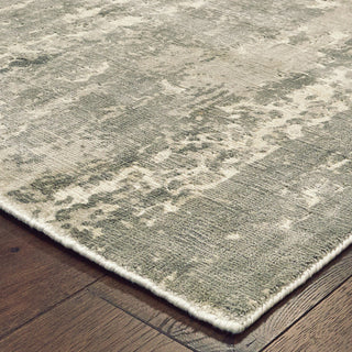 Oriental Weavers Formations Grey/ Ivory Abstract Indoor Area Rug 6'X9'