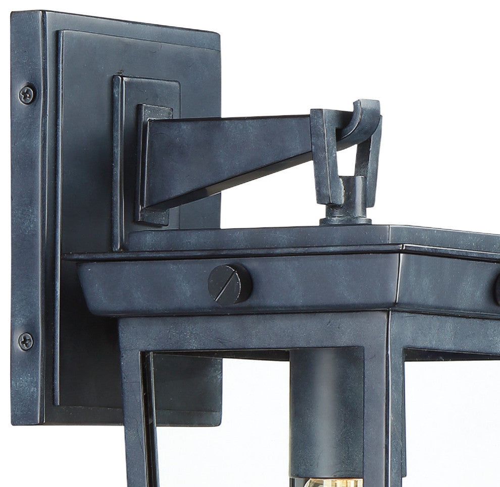 Belmont 1 Light Graphite Outdoor Wall Mount