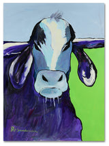 Pat Saunders-White 'Bull Drool' Canvas Art, 18"x24"