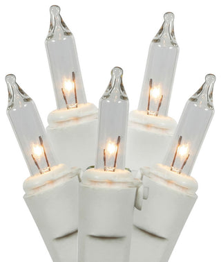 Vickerman W4W1201 100 Clear Twinkle Mini Light, 33' Long Christmas Light Strand