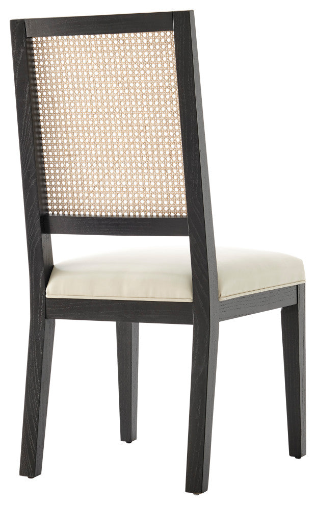 Dover PU Dining Side Chair (Set of 2), Borneo Bone
