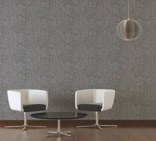 Plain Textured Wallpaper, Scattered Plaster Spots, Gray Silver, 1 Roll