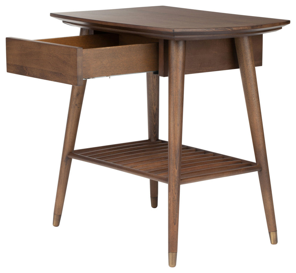 Ari Walnut Wood Side Table, HGST122