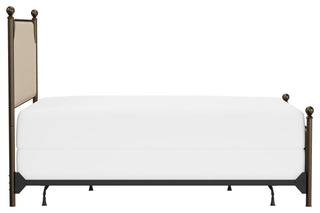 McArthur Metal and Upholstered Bed, Bronze, Queen