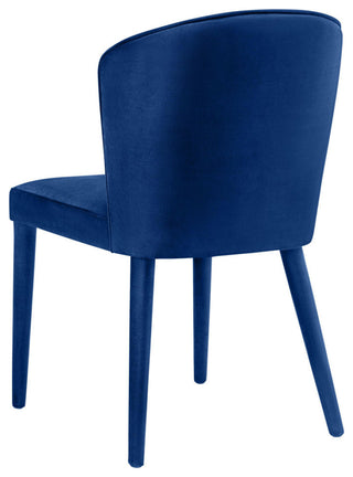 TOV Furniture Metropolitan Navy Velvet Chair
