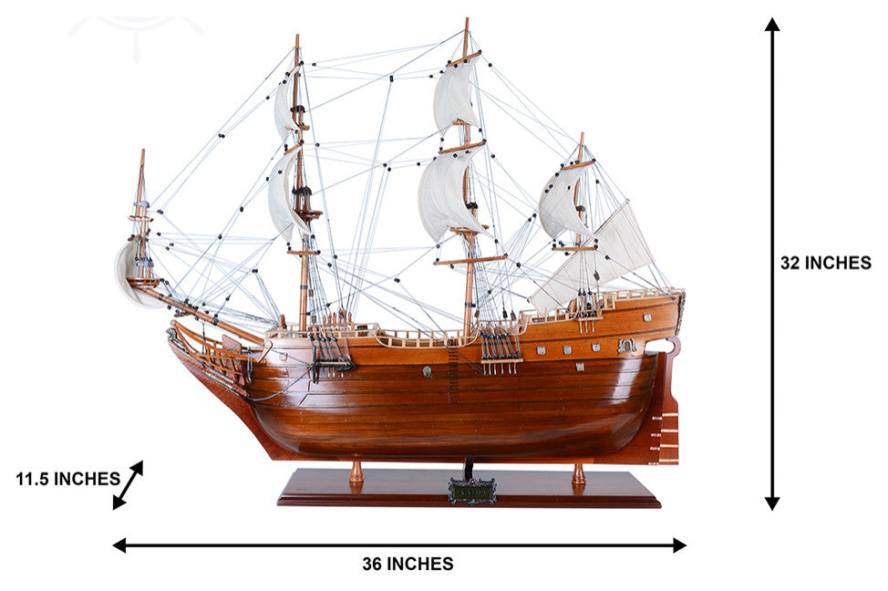 Arabella Museum-quality Fully Assembled Wooden Model Ship