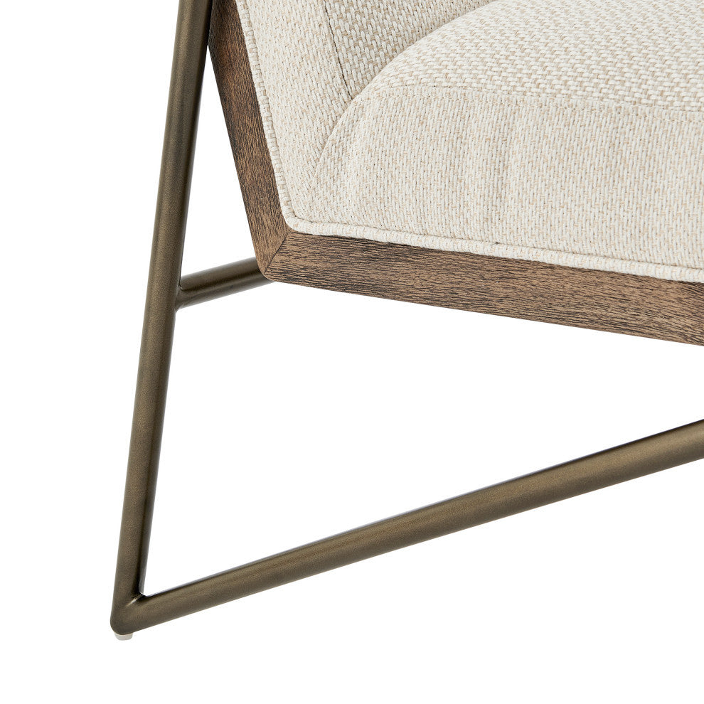 Marlow Fabric Accent Chair, Cardiff Cream