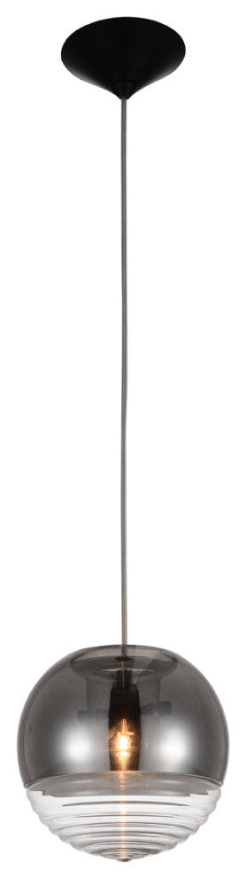 7 X 7 X 7 Clear Glass Pendant Lamp