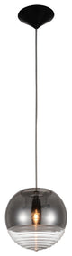 7 X 7 X 7 Clear Glass Pendant Lamp