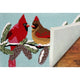 Frontporch Cardinals Indoor/Outdoor Rug Sky 2'x3'