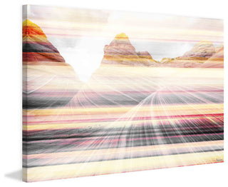 "Desert Travel" Print on Canvas, 18"x12"