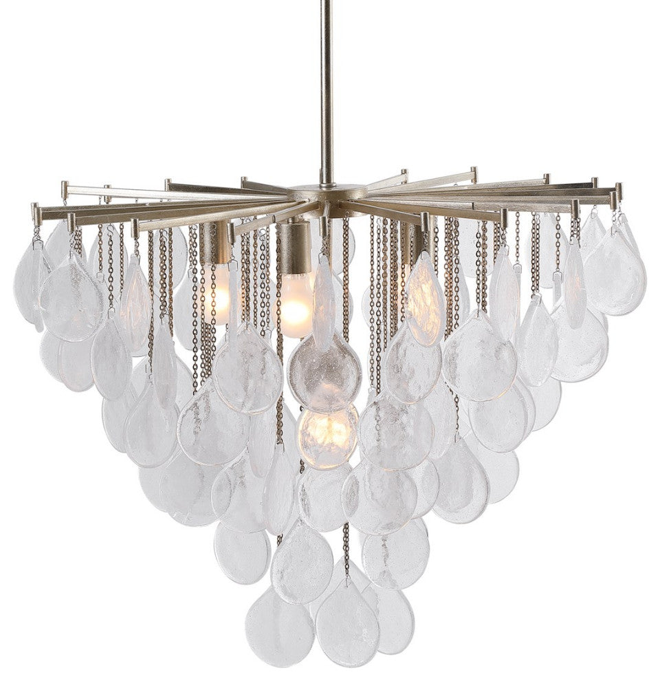 Uttermost Goccia 6 Light Tear Drop Glass Pendant 21544