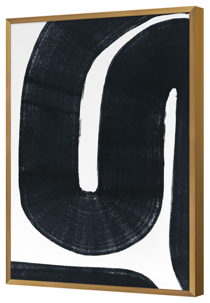 Pathway 8 Fine Art Print, Gold, 26"x18"