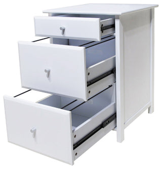 Delta File Cabinet White