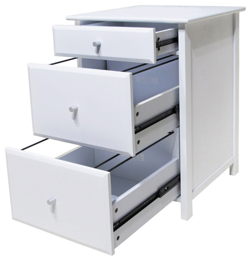Delta File Cabinet White