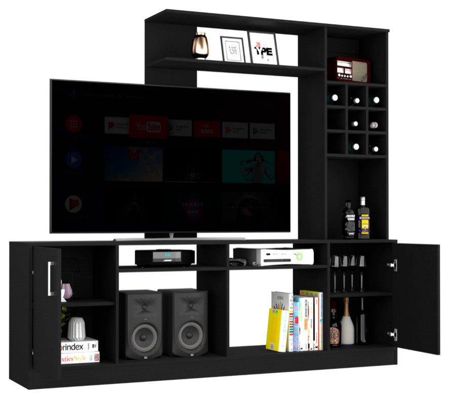 Entertainment Center Modoc, Living Room, Black